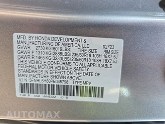 2023 Honda Odyssey EX-L 118.1" WB - miniatura 15