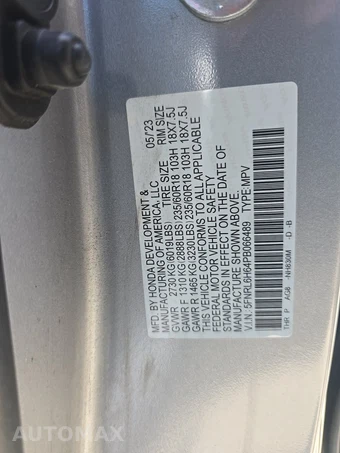2023 Honda Odyssey EX-L 118.1" WB - miniatura 15