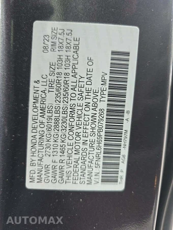 2023 Honda Odyssey EX-L 118.1" WB - miniatura 2