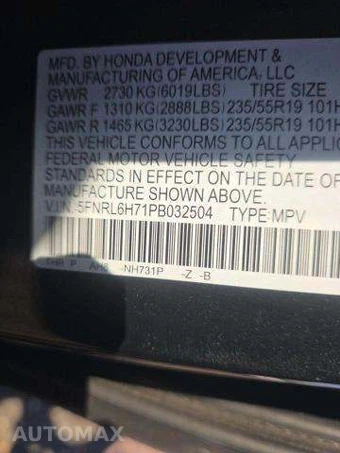 2023 Honda Odyssey Sport 118.1" WB - miniatura 6