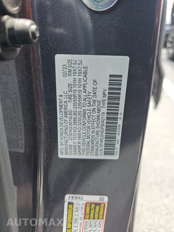 2023 Honda Odyssey Touring 118.1" WB - miniatura 15