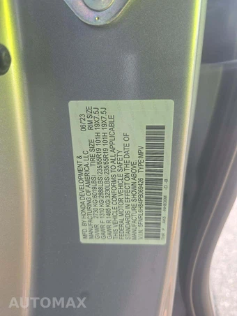 2023 Honda Odyssey Touring 118.1" WB - miniatura 5