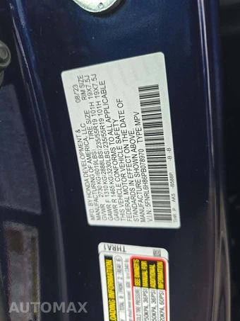 2023 Honda Odyssey Touring 118.1" WB - miniatura 5