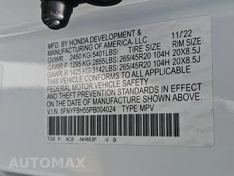 2023 Honda Passport EX-L - miniatura 14