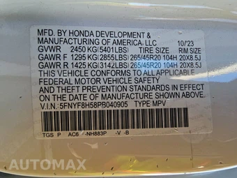 2023 Honda Passport EX-L - miniatura 14