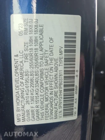 2023 Honda Pilot EX-L 8-Passenger - miniatura 18