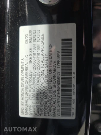 2023 Honda Pilot EX-L 8-Passenger - miniatura 15