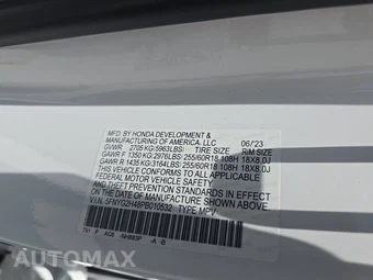 2023 Honda Pilot EX-L 8-Passenger - miniatura 15