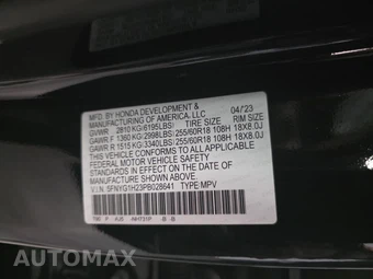 2023 Honda Pilot LX - miniatura 7