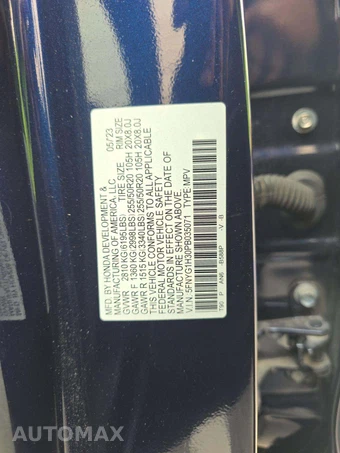 2023 Honda Pilot Sport - miniatura 5