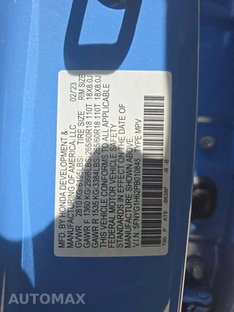 2023 Honda Pilot TrailSport - miniatura 2