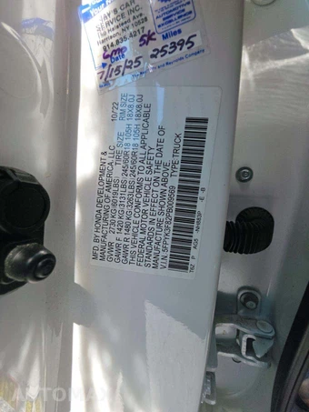 2023 Honda Ridgeline Black Edition Crew Cab Medium Bed - miniatura 5