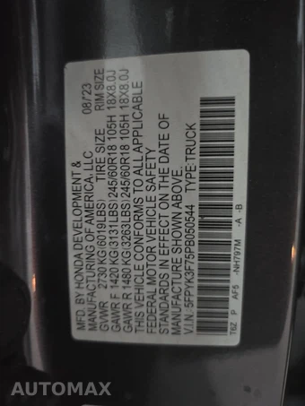 2023 Honda Ridgeline RTL-E Crew Cab Medium Bed - miniatura 14