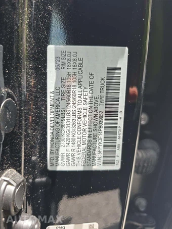 2023 Honda Ridgeline Sport Crew Cab Medium Bed - miniatura 5