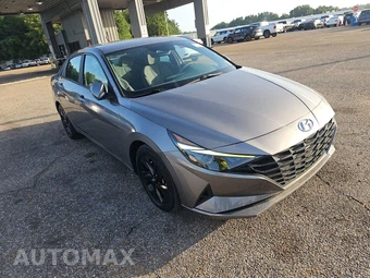 2023 Hyundai Elantra Hybrid Blue - miniatura 3