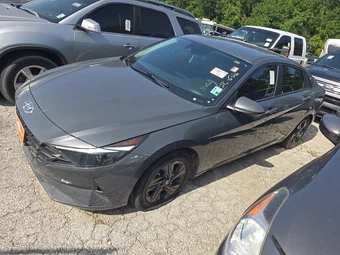 2023 Hyundai Elantra Hybrid Blue