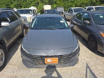 2023 Hyundai Elantra Hybrid Blue - miniatura 2