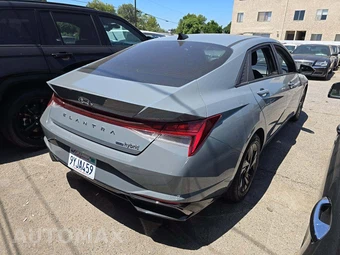 2023 Hyundai Elantra Hybrid Blue - miniatura 3
