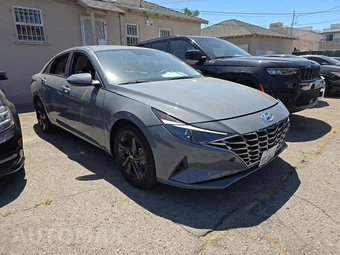2023 Hyundai Elantra Hybrid Blue - miniatura 4