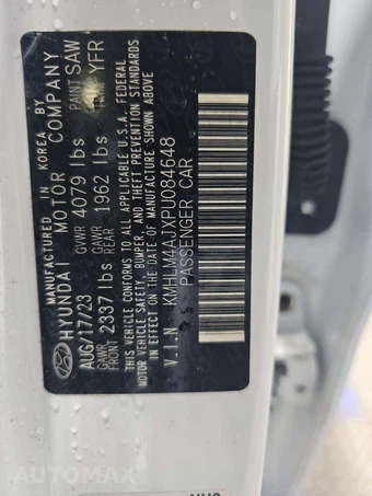2023 Hyundai Elantra Hybrid Blue - miniatura 5