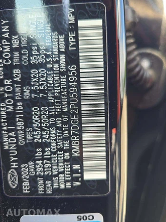 2023 Hyundai Palisade Calligraphy – miniatura 5