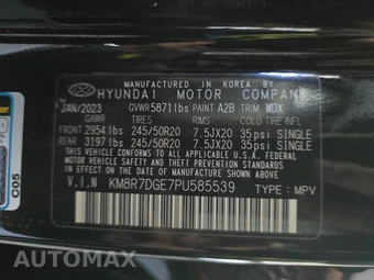 2023 Hyundai Palisade Calligraphy – miniatura 14