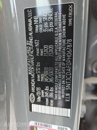 2023 Hyundai Santa Cruz NIGHT Crew Cab Short Bed - miniatura 14