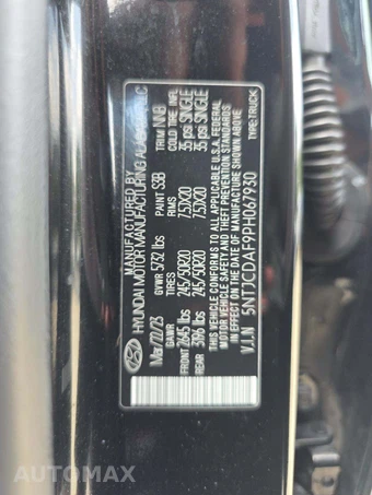 2023 Hyundai Santa Cruz NIGHT Crew Cab Short Bed - miniatura 2