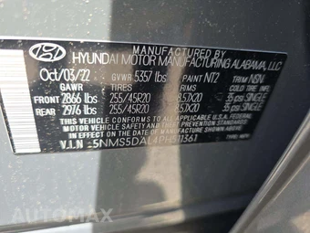 2023 Hyundai Santa Fe Calligraphy - miniatura 5