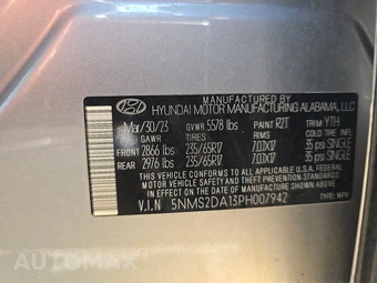 2023 Hyundai Santa Fe Hybrid Blue – miniatura 14