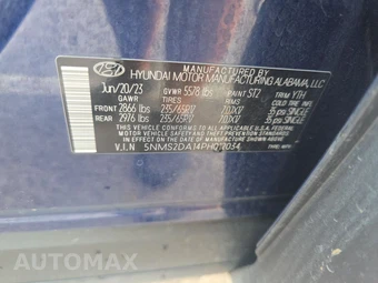 2023 Hyundai Santa Fe Hybrid Blue – miniatura 14