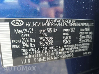 2023 Hyundai Santa Fe SE - miniatura 14