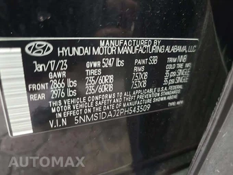 2023 Hyundai Santa Fe SE – miniatura 5