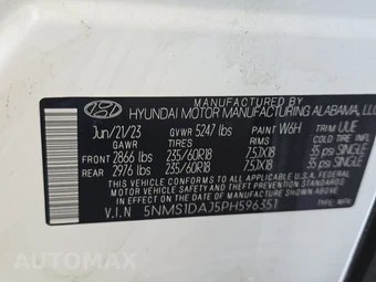 2023 Hyundai Santa Fe SE - miniatura 14