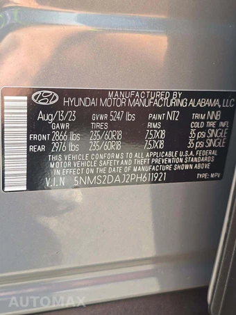 2023 Hyundai Santa Fe SEL - miniatura 2