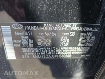 2023 Hyundai Santa Fe SEL - miniatura 2