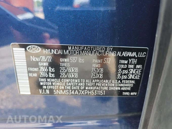 2023 Hyundai Santa Fe SEL - miniatura 5