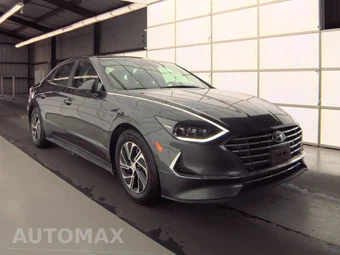 2023 Hyundai Sonata Hybrid Blue - miniatura 3