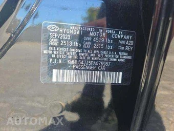 2023 Hyundai Sonata Hybrid Limited - miniatura 5