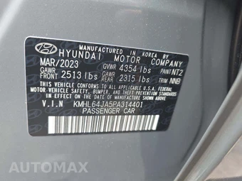 2023 Hyundai Sonata SEL - miniatura 5