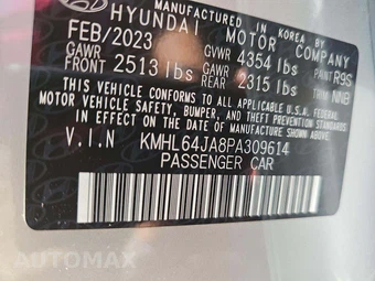 2023 Hyundai Sonata SEL - miniatura 5