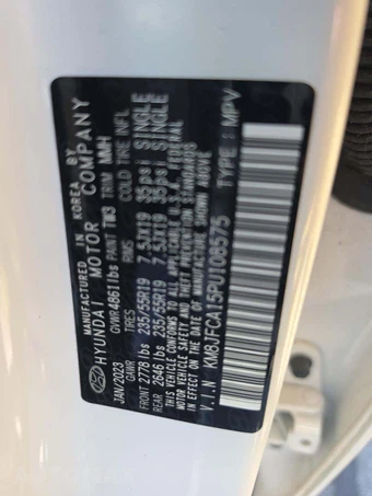 2023 Hyundai Tucson Hybrid SEL Convenience - miniatura 5