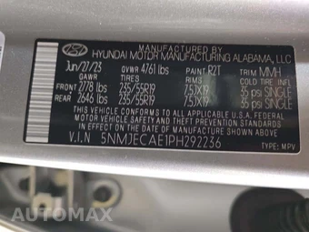 2023 Hyundai Tucson Limited - miniatura 5