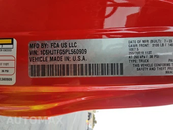 2023 Jeep Gladiator Overland Crew Cab Medium Bed - miniatura 15