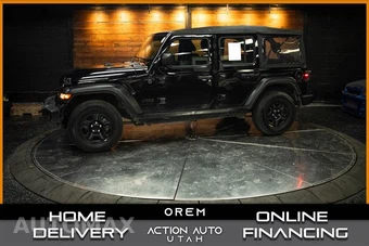 2023 Jeep Wrangler 4 Door Sport - car from the USA, Manheim Buy-Now listing at AUTOMAX