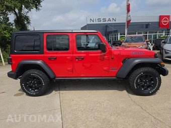 2023 Jeep Wrangler 4xe 4 Door Willys - miniatura 4