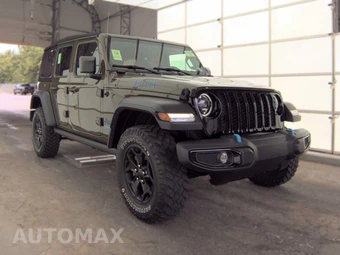 2023 Jeep Wrangler 4xe 4 Door Willys - miniatura 3