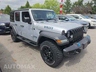 2023 Jeep Wrangler 4xe 4 Door Willys - miniatura 4