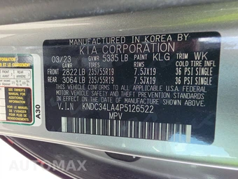 2023 Kia EV6 Wind – miniatura 14