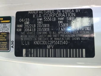 2023 Kia EV6 Wind – miniatura 14